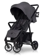 Wózki dziecięce - Wózek dziecięcy Euro-Cart Flex Black Edition Iron - miniaturka - grafika 1