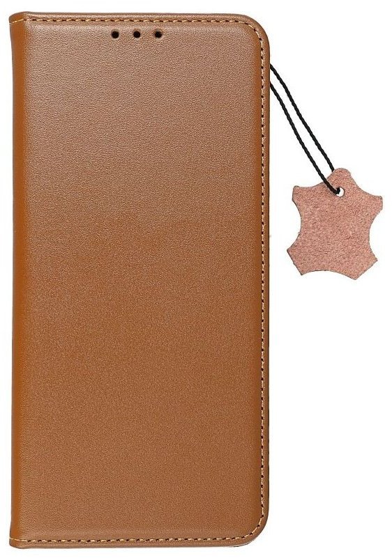 Kabura SMART PRO Book skórzana do XIAOMI Redmi Note 14 4G GLOBAL - 164,84mm x 78,15mm x 8,16mm brązowy