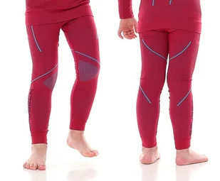 Brubeck Spodnie thermo jr le12110 czerwony SPODNIE KIDS GIRL 104/110 RUBIN - Spodnie narciarskie - miniaturka - grafika 1