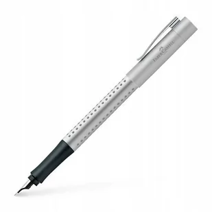 Faber Castell 140906 pióro Grip 2011, F sprężyny srebrny 140906 - Pióra kulkowe - miniaturka - grafika 1