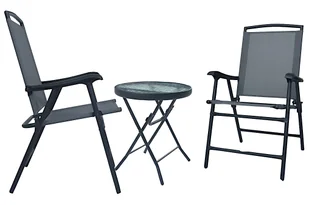 Zestaw mebli ogrodowych na balkon ze szklanym stolikiem Z7-M27 - Meble ogrodowe Zestaw mebli ogrodowych na balkon ze szklanym stolikiem Z7-M27 - Meble ogrodowe - miniaturka - grafika 1