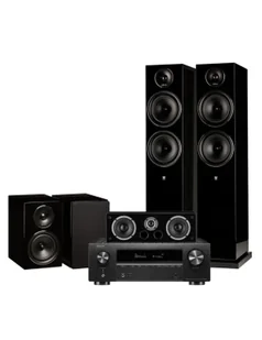 Kino domowe Kino domowe: Denon AVR-X1800H + Wilson EXCLUSIVE 8/4/VOCAL EL, Kolor: Czarny - Kino domowe - miniaturka - grafika 1