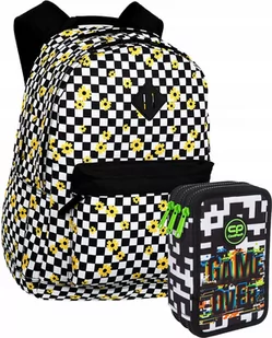 Plecak miejski Coolpack Scout Chess Flow F096745 - Plecaki szkolne i tornistry - miniaturka - grafika 2