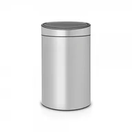 Kosze na śmieci - Brabantia Kosz Touch Bin New, srebrny, 40 l - miniaturka - grafika 1
