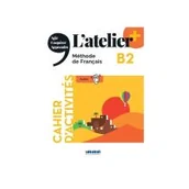 Książki do nauki języka francuskiego - Atelier plus B2 ćwiczenia + online + app - miniaturka - grafika 1