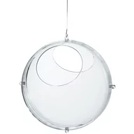 Półki łazienkowe - Koziol Orion przezroczysta, wisząca kula dekoracyjna, bez logo K1 2021900 - miniaturka - grafika 1