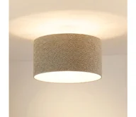 Lampy sufitowe - Brilagi - Żyrandol na lince BOUCLE ROLLER 1xE27/15W/230V śr. 45 cm szary - miniaturka - grafika 1