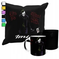 Gadżety dla niej i dla niego - ZESTAW KUBEK MAGICZNY + POSZEWKA Z PODUSZKĄ- AVENGERS JOKER PREZENT + IMIĘ - miniaturka - grafika 1