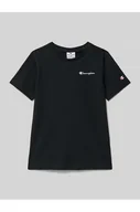 Koszulki i topy damskie - T-shirt z wyhaftowanym logo - Champion - miniaturka - grafika 1