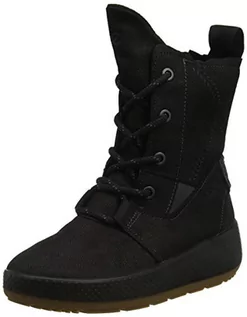 Śniegowce damskie - ECCO Damskie buty zimowe Ukiuk 2.0, czarny - Czarny Black 1001-37 eu - grafika 1