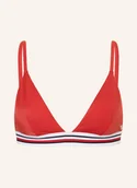 Stroje kąpielowe - Tommy Hilfiger Trójkątny Stanik Bikini rot - TOMMY HILFIGER - miniaturka - grafika 1