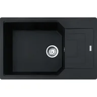 Zlewozmywaki - Franke Urban UBG 611-78 XL GSC Zlewozmywak granitowy jednokomorowy 78x50 cm onyx 114.0687.278 - miniaturka - grafika 1