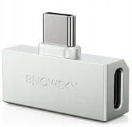 Wzmacniacze słuchawkowe - FiiO x SNOWSKY Tiny A - silver - Wzmacniacz słuchawkowy z DAC USB-C + 3.5mm port - miniaturka - grafika 1