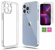 Akcesoria do smartwatchy - ETUI PRZEZROCZYSTE 2MM DO IPHONE 13 PRO + SZKŁO 9H - miniaturka - grafika 1