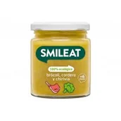 Dania dla dzieci - Smileat Słoiczek z ekologicznym brokułem, jagnięciną i pasternakiem po 6 miesiącu 230 g Bio - miniaturka - grafika 1