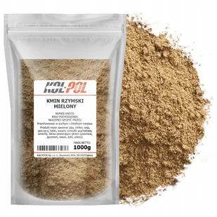 KMIN RZYMSKI MIELONY 1kg Naturalny aromatyczny przyprawa jakość Kol-Pol - Przyprawy i zioła sypkie - miniaturka - grafika 1