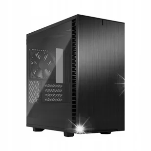 Obudowa do komputera Fractal Design Define 7 Mini TG Light Tint Czarna - Obudowy komputerowe - miniaturka - grafika 1