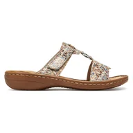 Klapki i japonki damskie - Klapki Rieker 608A0-93 - miniaturka - grafika 1