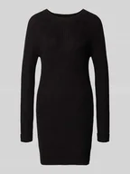 Sukienki - Sukienka z dzianiny z okrągłym dekoltem model ‘SIESTA’ - miniaturka - grafika 1