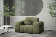 Fotele - Fotel Nimes tkanina Perfect Haromony zielony - miniaturka - grafika 1
