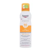 Balsamy i kremy do opalania - Eucerin Sun Oil Control Body Sun Spray Dry Touch SPF50 preparat do opalania ciała 200 ml unisex - miniaturka - grafika 1