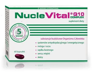 Nuclevital Q10 Complex x 60 kaps - Witaminy i minerały - miniaturka - grafika 1