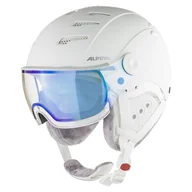 Kaski narciarskie - Alpina Sports Jump 2.0 VM white/white matt 55 58 - miniaturka - grafika 1