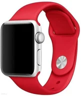 Akcesoria do smartwatchy - Pasek Mercury Silicon do Apple Watch Series 1/2/3/4/5/6/7/8/SE/SE2 38-41 mm Czerwony (8809724801694) - miniaturka - grafika 1