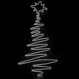 Choinka 840 LED ciepły biały 118 x 50 x 1,5 cm - Ozdoby bożonarodzeniowe - miniaturka - grafika 1