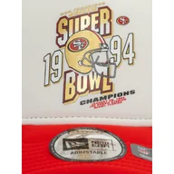 Czapki damskie - Czapka z daszkiem New Era San Francisco 49Ers Superbowl 60595295 Biały - miniaturka - grafika 1