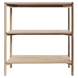 Regał w dekorze dębu 86x88,5 cm Oxford – Actona - Regały - miniaturka - grafika 1