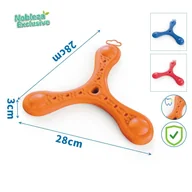 Zabawki dla psów - Zabawka do rzucania dla psa frisbee średnica 28 cm - miniaturka - grafika 1