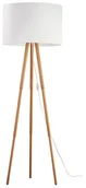 Lampy stojące - TK Lighting Stylowa lampa podłogowa buk TOKYO E27 60W wys. 148cm biały TK5299 - miniaturka - grafika 1