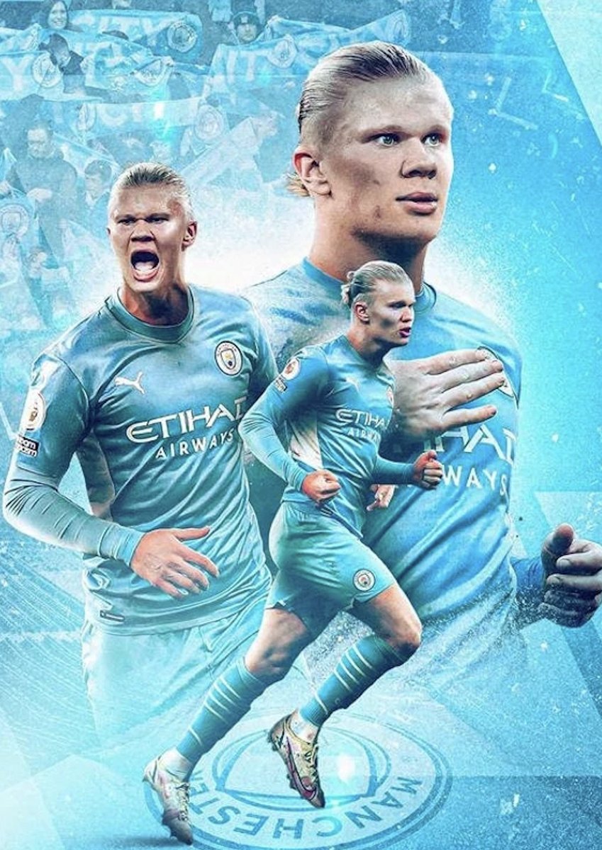 PUZZLE Erling Haaland Manchester City + IMIĘ Pudełko 120 el.