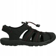 Sandały męskie - Campus Carlit Sandal CM0109122260 Czarne 41 - miniaturka - grafika 1