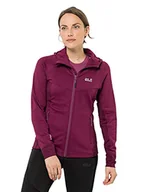 Kurtki damskie - Jack Wolfskin Kurtka damska Hydro Grid Fleece W Wild Berry S 1709911 - miniaturka - grafika 1