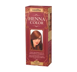 Venita Henna color balsam nr 117 Mahoń- 3181-0 - Farby do włosów i szampony koloryzujące - miniaturka - grafika 1