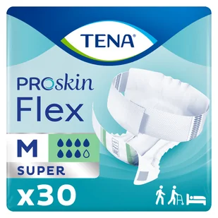 Tena Flex Proskin Super Pieluchomajtki Rozmiar M - Pieluchy dla dorosłych - miniaturka - grafika 1