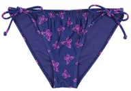 Stroje kąpielowe - Granatowe majtki od stroju w motylki L - miniaturka - grafika 1