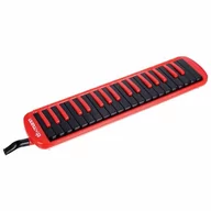 Instrumenty klawiszowe - Melodyka 37 Pro czerwona + futerał - miniaturka - grafika 1
