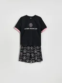 Skarpetki dla dzieci - Reserved - Piżama Inter Miami CF - czarny - miniaturka - grafika 1