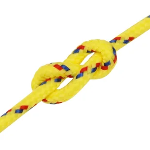 Linka żeglarska, żółta, 4 mm, 25 m, polipropylen - Żeglarstwo - miniaturka - grafika 6