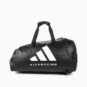 Torebki damskie - Torba treningowa adidas Kickboxing 20 l black/white - miniaturka - grafika 1