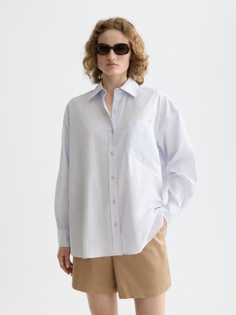 SCOTCH SODA KLASYCZNA KOSZULA DAMSKA Z BAWEŁNY BIAŁA 38 16FA