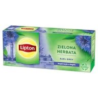 Herbata - Lipton Zielona herbata Earl Grey 32 g (20 torebek) - miniaturka - grafika 1