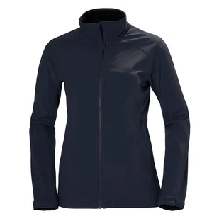 Damski Softshell HELLY HANSEN W PARAMOUNT SOFTSHELL JACKET 62925_597 – Granatowy - Bluzy sportowe damskie - miniaturka - grafika 1