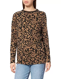 Supermom Damski sweter pull Ls AOP Leopard, Toasted Coconut - P867, XXS - Swetry damskie - miniaturka - grafika 1