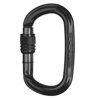Sprzęt wspinaczkowy - Karabinek wspinaczkowy SINGING ROCK Ozone Screw black - miniaturka - grafika 1