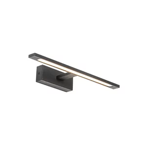 QAZQA Kinkiet czarny 41 5 cm z diodą LED IP44 - Jerre - Lampy ścienne - miniaturka - grafika 1
