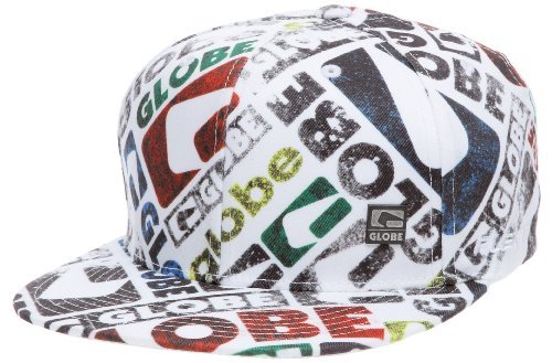 Globe Matrixx Flat Brim, czapka męska, biała